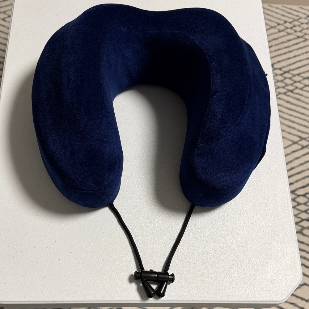 Navy Blue Travel Neck Pillow